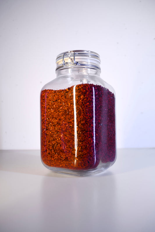 Chillis geschnitten - Cayennepfeffer